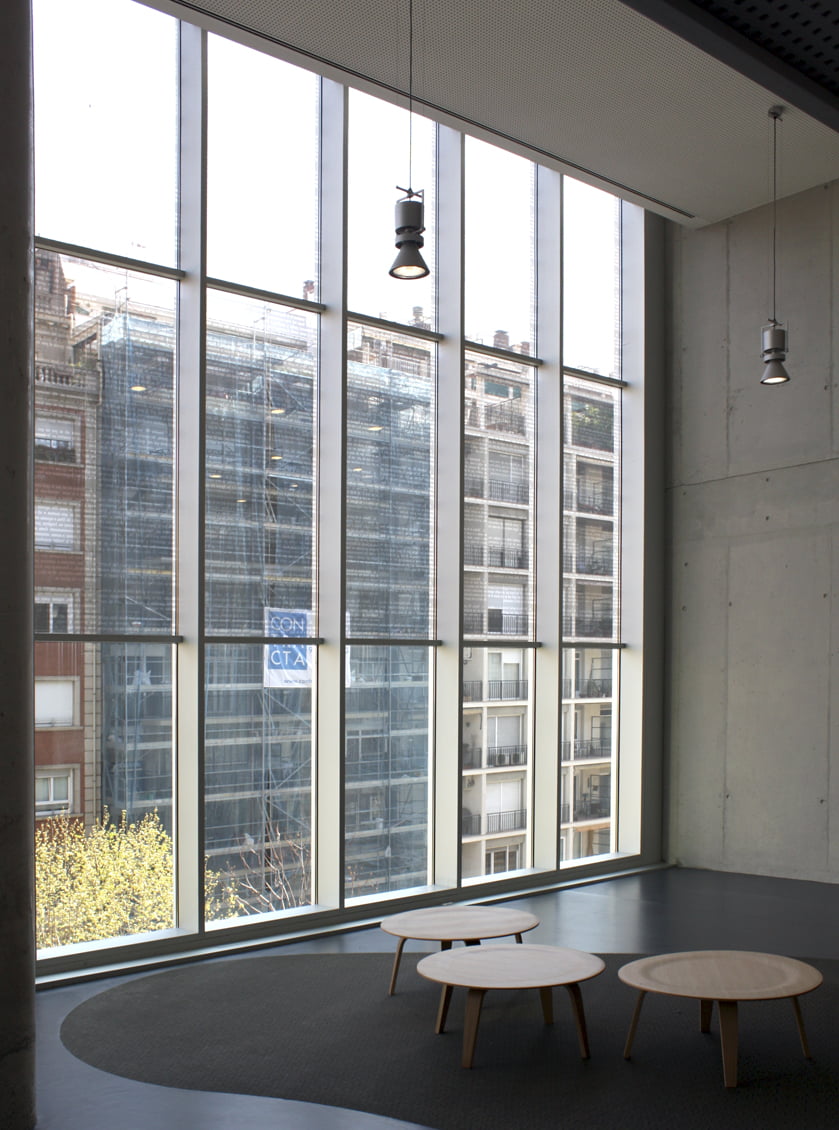 03.3 Photograph of the metal window taken inside the room