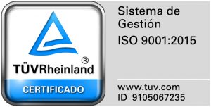 Certificado de TÜV Rheinland